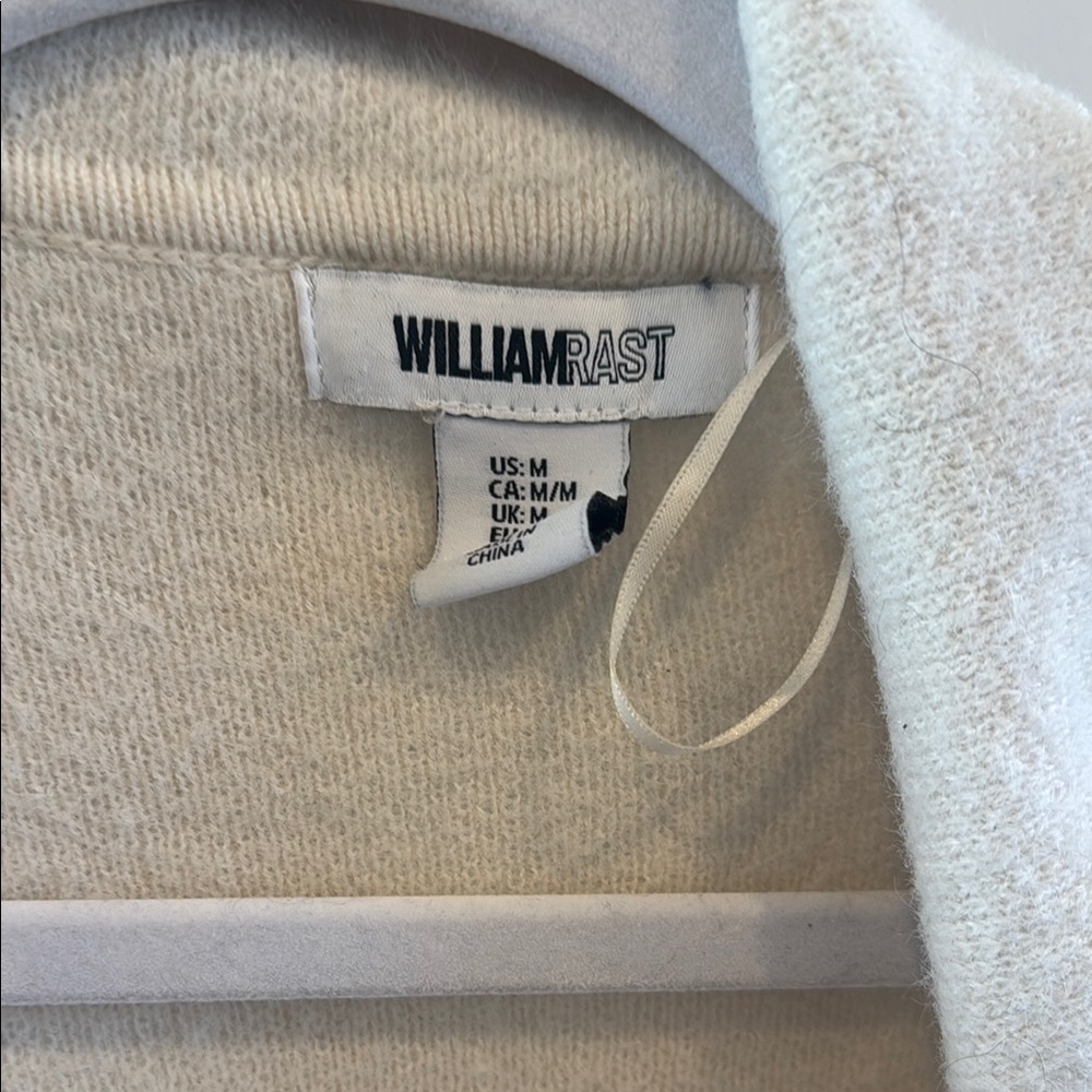 William Rast Cream Knit Jacket - Picture 2 of 3